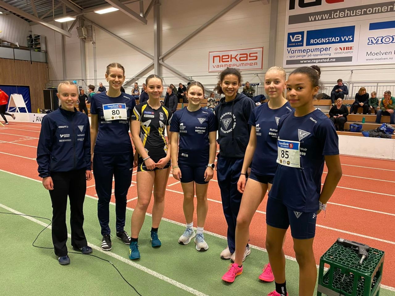 Resultater fra Norgeslekene innendørs i Nes Arena 3.-4.februar